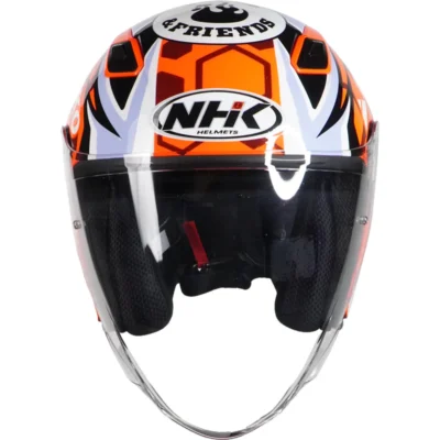 NHK Helmet S1GP S MATTEO FERRARI #1 (ORANGE FLO NEW GLOSSY)