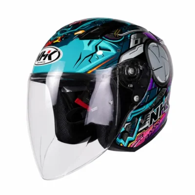 NHK Helmet S1GP S PESONA BLACK GLOSSY 1